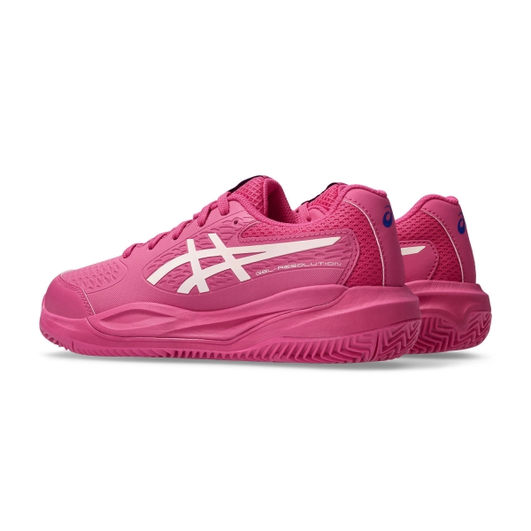Asics Gel Resolution X GS Clay Junior - Bright Rose/Cream