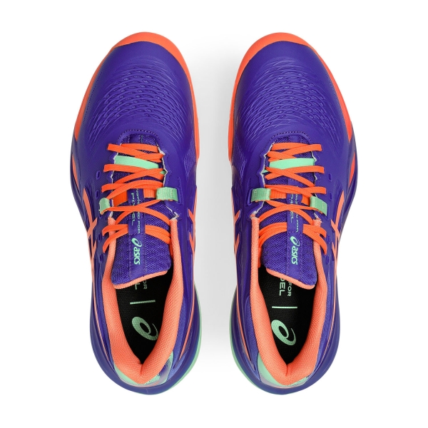 Asics Gel Resolution X Padel - Dark Cobalt/Vivid Coral