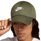 Nike Club Cappello - Medium Olive/White