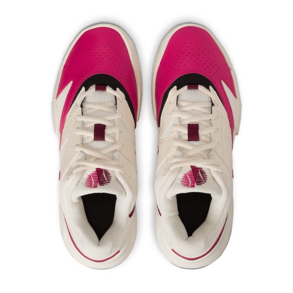 Nike Court Lite 4 Clay - Pale Ivory/Rush Pink/Sail/Team Red