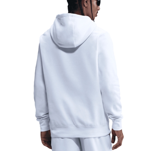 Nike Club Hoodie - White/Black