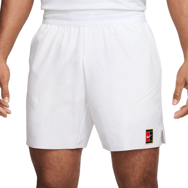 Pantalones Cortos Tenis Hombre Nike Court DriFIT Slam 6in Shorts  White FZ6947100