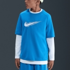 Nike Multi Dri-FIT Maglietta Bambino - Light Photo Blue/White