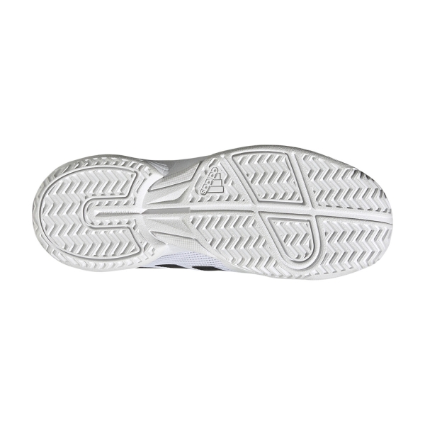 adidas Ubersonic Bambini - Cloud White/Core Black/Silver Metalic