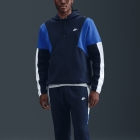 Nike Club Fleece Tuta - Obsidian/White/Game Royal