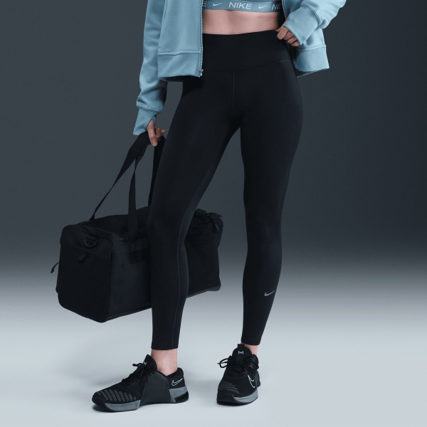 Pantalones y Tights de Tenis Mujer Nike One ThermaFIT Tights  Black HV2298010