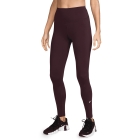 Nike One Tights - Burgundy Crush/White