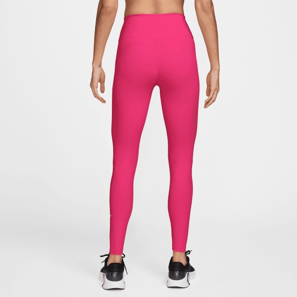 Nike One Tights - Rush Pink/White