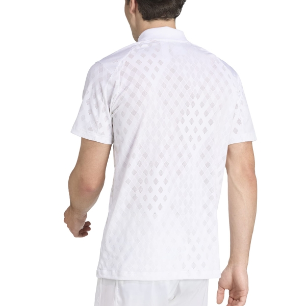 adidas Climacool+ Polo - White