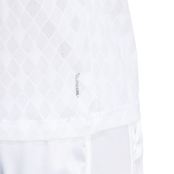 adidas Climacool+ Polo - White