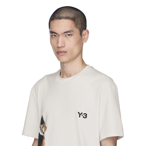 adidas Y-3 FreeLift Graphic T-Shirt - Orbit Grey