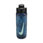 Nike Renew Recharge Chug Graphic 700 ml Cantimplora - Blue Void/Black/Green Abyss/Mint Foam