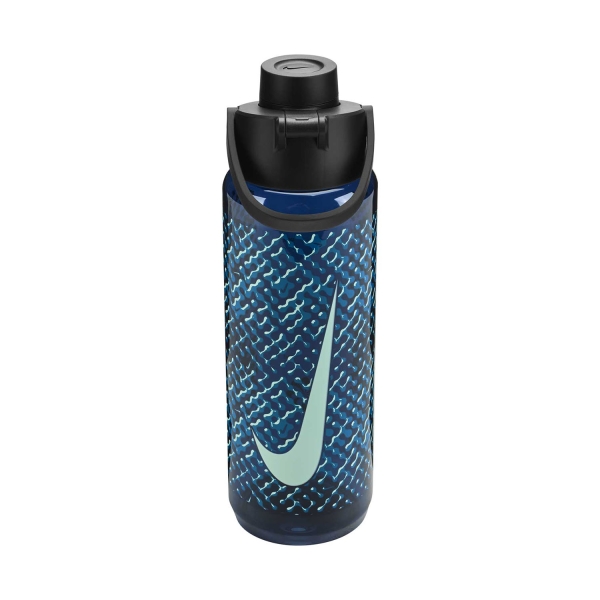 Accesorios Varios Nike Renew Recharge Chug Graphic 700 ml Cantimplora  Blue Void/Black/Green Abyss/Mint Foam N.100.7637.459.24