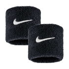 Nike Swoosh Classic Small Wristbands - Black/White