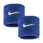 Nike Swoosh Classic Small Wristbands - Game Royal/White