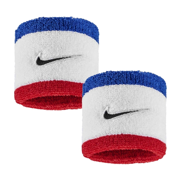 Tennis Wristbands Nike Swoosh Classic Small Wristbands  Game Royal/University Red/Black N.101.2405.467.OS