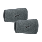 Nike Swoosh Classic Muñequeras Largas - Grey/Black