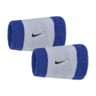 Nike Swoosh Classic Muñequeras Largas - Ghost/Comet Blue/Blue Void
