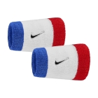 Nike Swoosh Classic Muñequeras Largas - Game Royal/University Red/Black