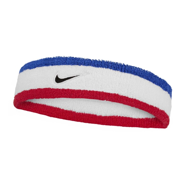 Tennis Headbands Nike Swoosh Classic Headband  Game Royal/University Red/Black N.101.2407.467.OS