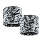 Nike Dri-FIT Swoosh Classic Printed Muñequeras Cortas - Black/White