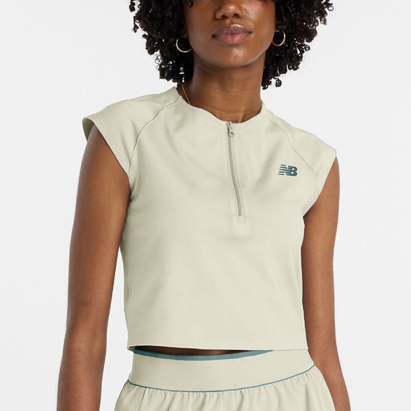Women`s Tennis Tanks New Balance Tournament Top  Linen WT43430LIN