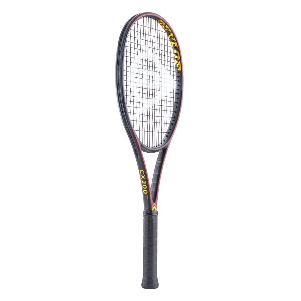 【限定品】DUNLOP CX200 ブラック　18×20 Dunlop CX 200 18x20 Tennis Racket - Black/Red/Gold