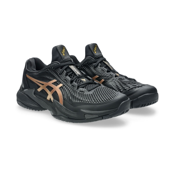 ASICS Court FF 3 Novak Night Energy - Black/Prism Gold