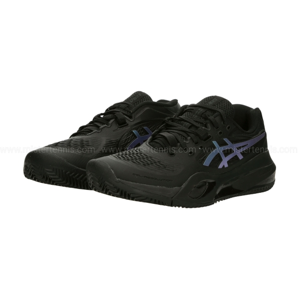 Asics Gel Resolution X Clay Night Energy - Black/Prism Blue