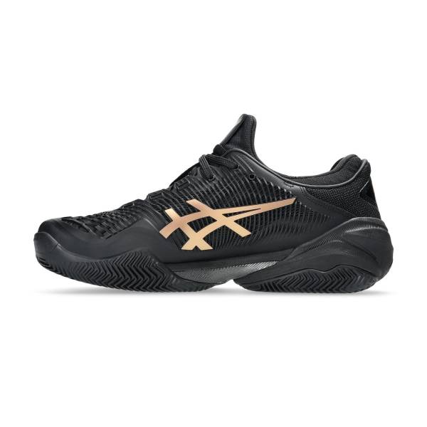 Asics Court FF 3 Novak Clay Night Energy - Black/Prism Gold