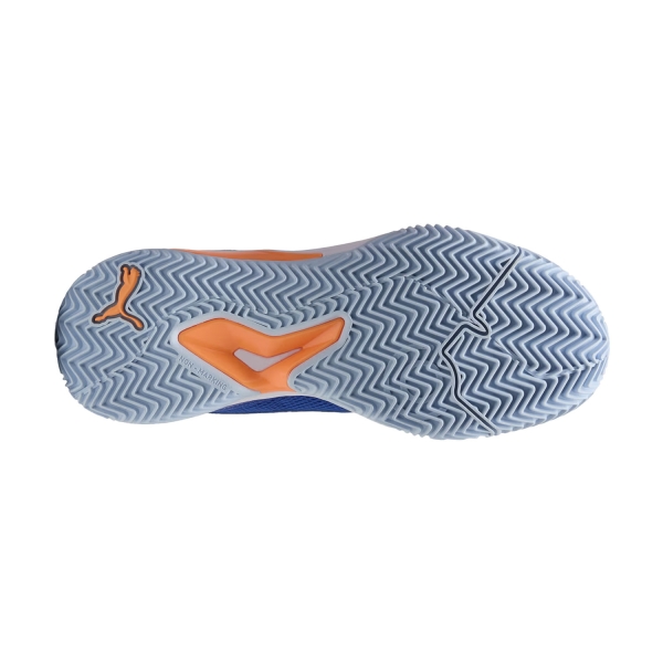 Puma NOVA Court Momo - Vivid Blue/Heat Fire/White/Glowing Red