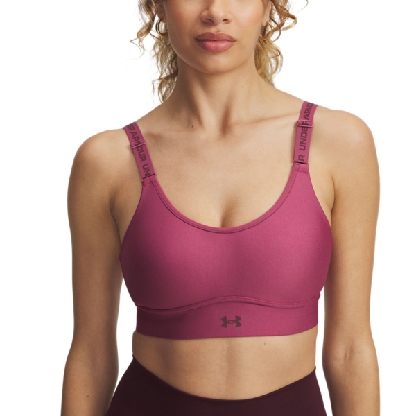 Woman Bra and Underwear Under Armour Infinity Mid 2.0 Sports Bra  Fuchsia Dusk 13841230659