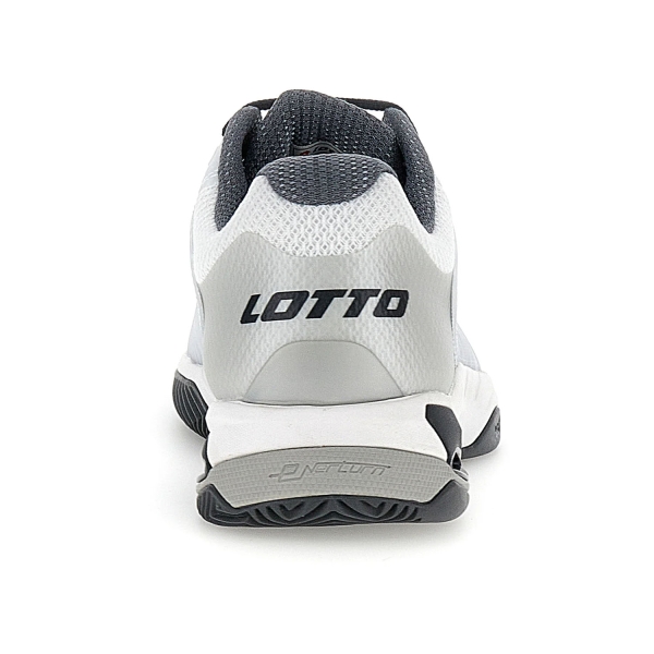 Lotto Mirage 100 II Clay - All White/Asphalt/Vapor Gray