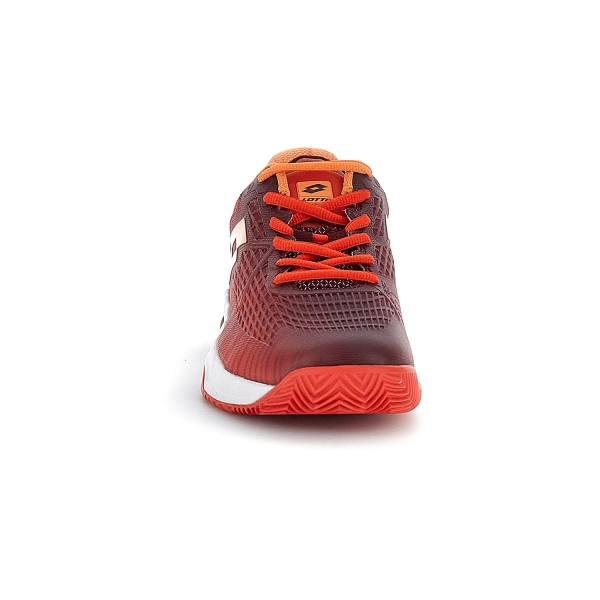 Lotto Mirage 100 II Clay - Grenadine Red/Tawny Red/Nectarine