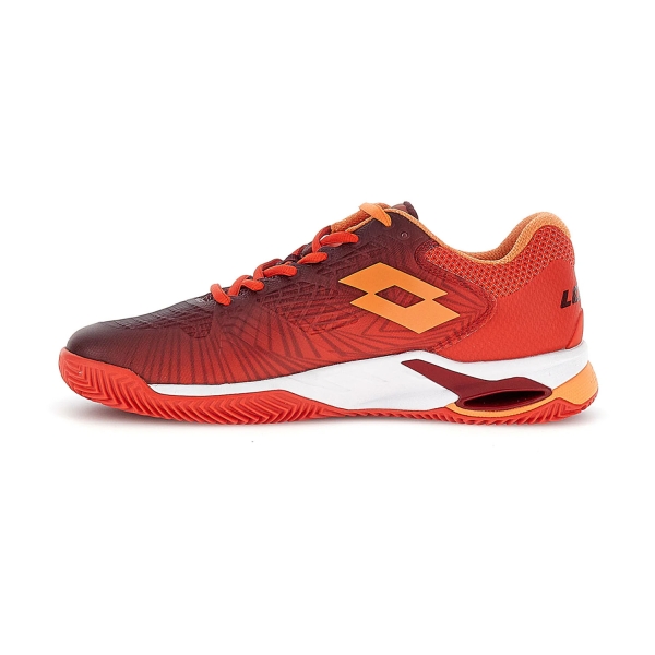 Lotto Mirage 100 II Clay - Grenadine Red/Tawny Red/Nectarine