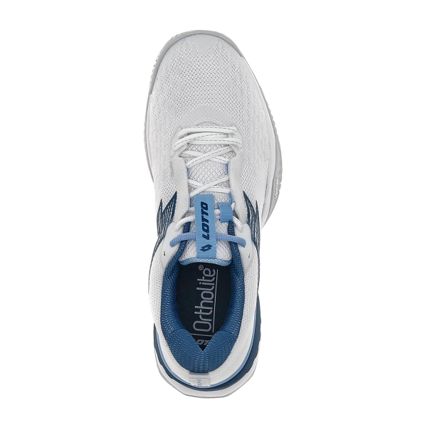 Lotto Raptor Hyperpulse 100 III SPD - All White/Mallard Blue/Clear Sky