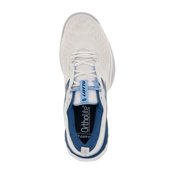 Lotto Raptor Hyperpulse 100 III Clay - All White/Mallard Blue/Clear Sky