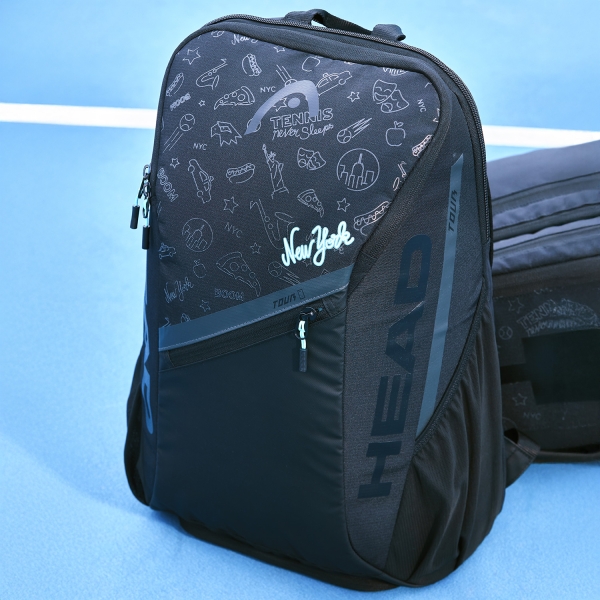 HEAD Tour Neon Backpack - Black/Teal