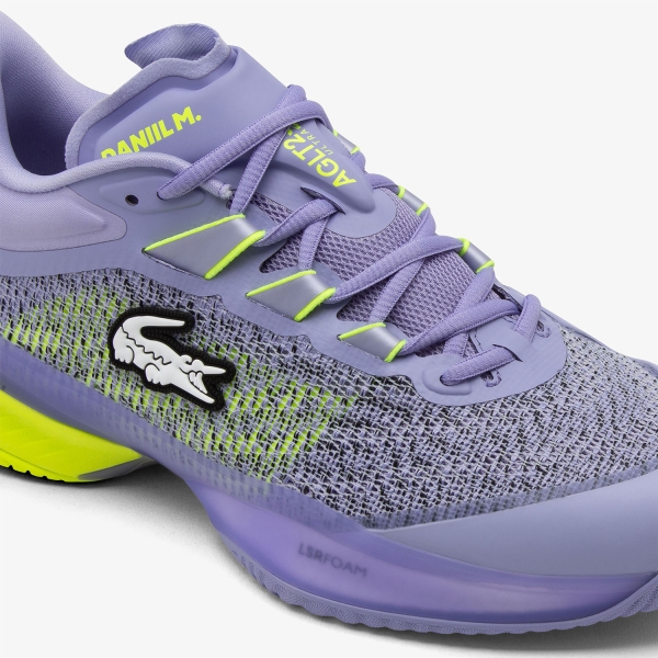 Lacoste AG-LT23 Ultra x Daniil Medvedev - Light Purple/Yellow