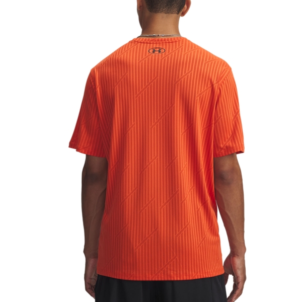 Under Armour Tech Vent Logo Maglietta - Orange Base/Black
