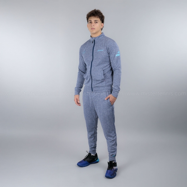 Babolat Juan Lebrón Crew Hoodie - Estate Blue Heather