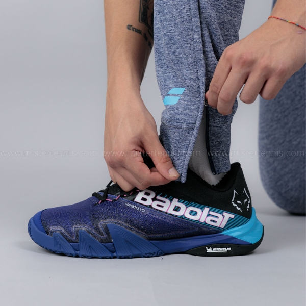 Babolat Juan Lebrón Pants - Estate Blue Heather