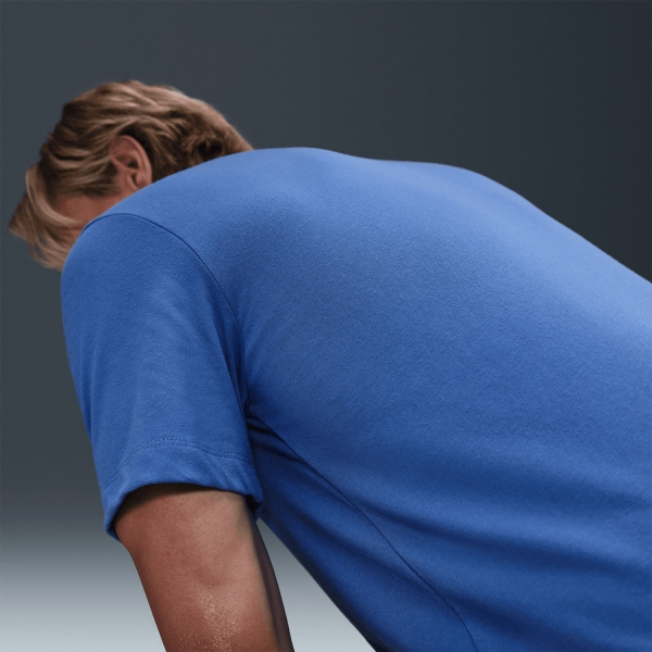 Nike Dri-FIT Court T-Shirt - Comet Blue/White