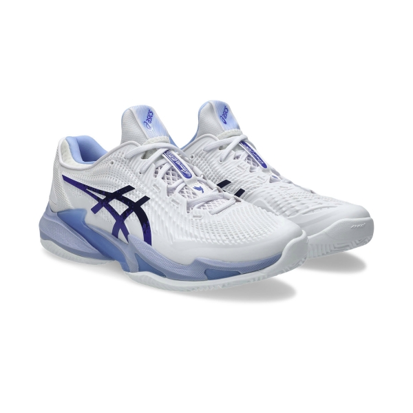 Asics Court FF 3 Novak Clay - White/Tuna Blue