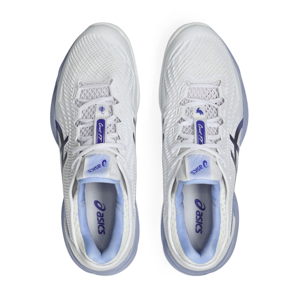 Asics Court FF 3 Novak Clay - White/Tuna Blue