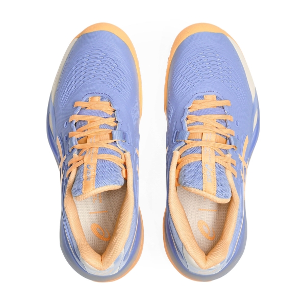 Asics Gel Resolution X Padel - Stone Wash/Orange Glow