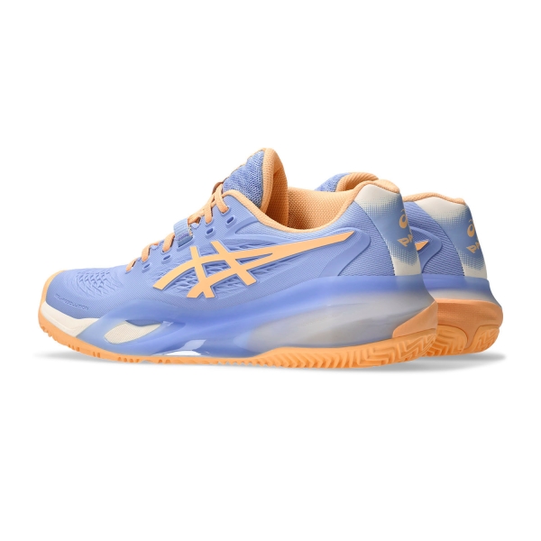 Asics Gel Resolution X Padel - Stone Wash/Orange Glow