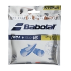 Babolat Hybrid RPM Blast 1.25 + Touch VS 1.30 12 m Set - Black
