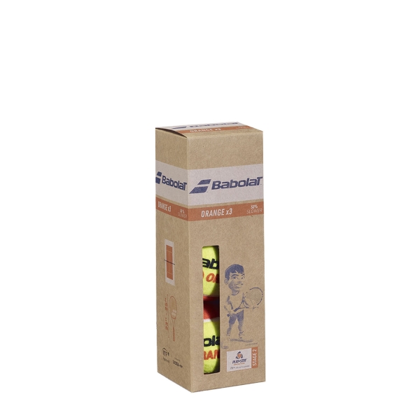 Babolat Orange  Pack de 3 Pelotas 501107113