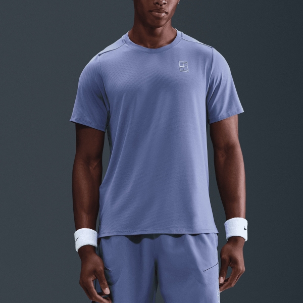 Men's Tennis Shirts Nike Court Advantage DriFIT TShirt  World Indigo/White FZ6910499